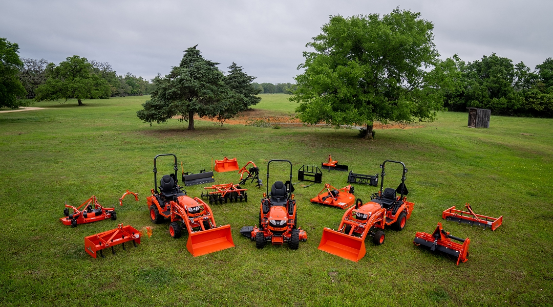 Bien niveler votre terrain avec l’équipement Kubota